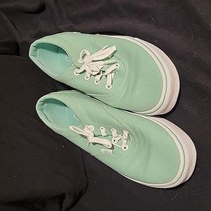 Teal Vans